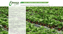 Desktop Screenshot of omegagreenlanka.com
